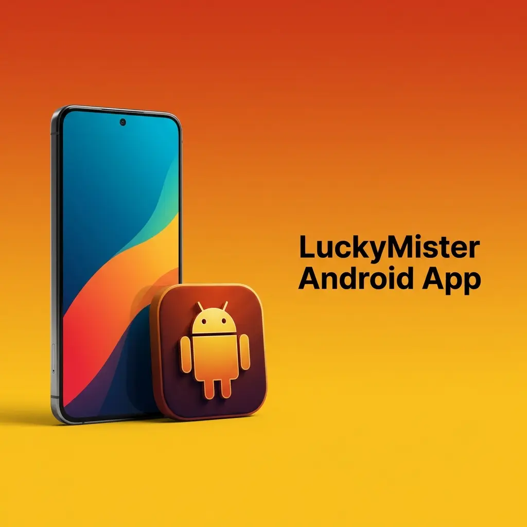 LuckyMister Android app for mobile betting, slots, live casino and account payments