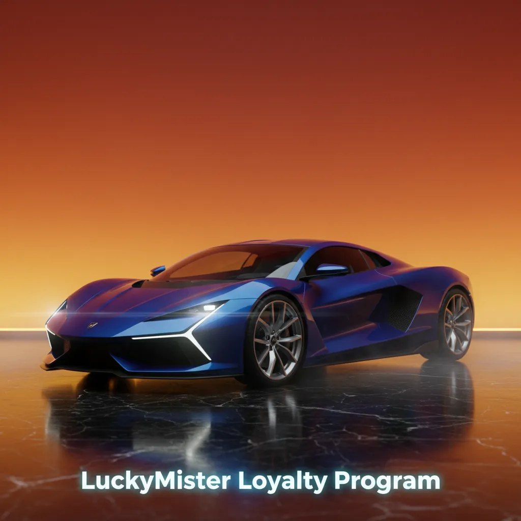LuckyMister Loyalty Program: earn points on casino & sports, tiers Rookie–VIP, 100 Points = £1 bonus credit.