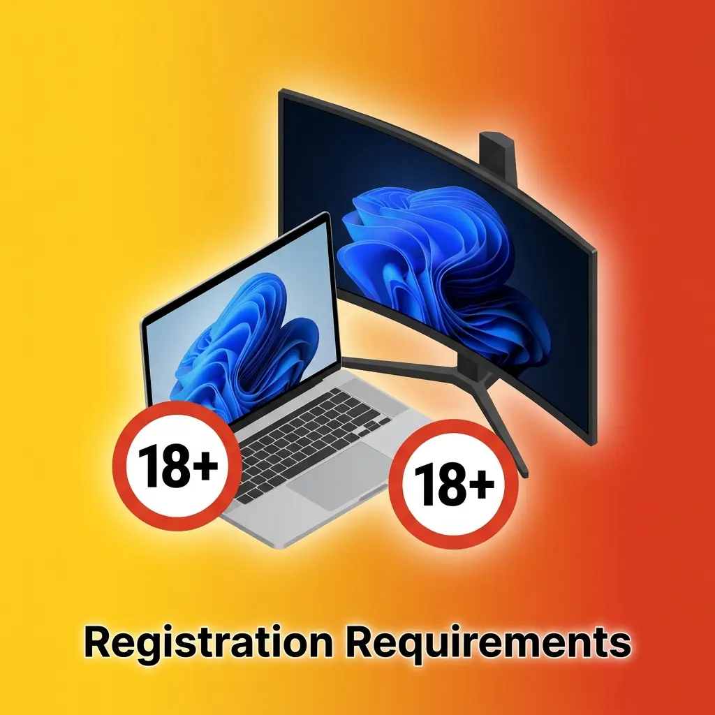 UK gambling account registration requirements with ID, address, age and payment ownership checks