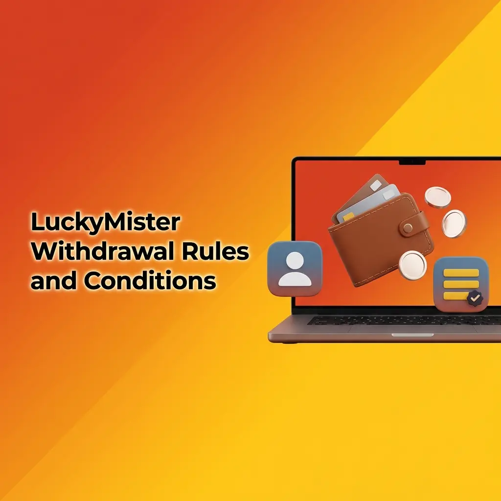 LuckyMister withdrawal rules for UK players covering KYC, limits, card payments and USDT transfers