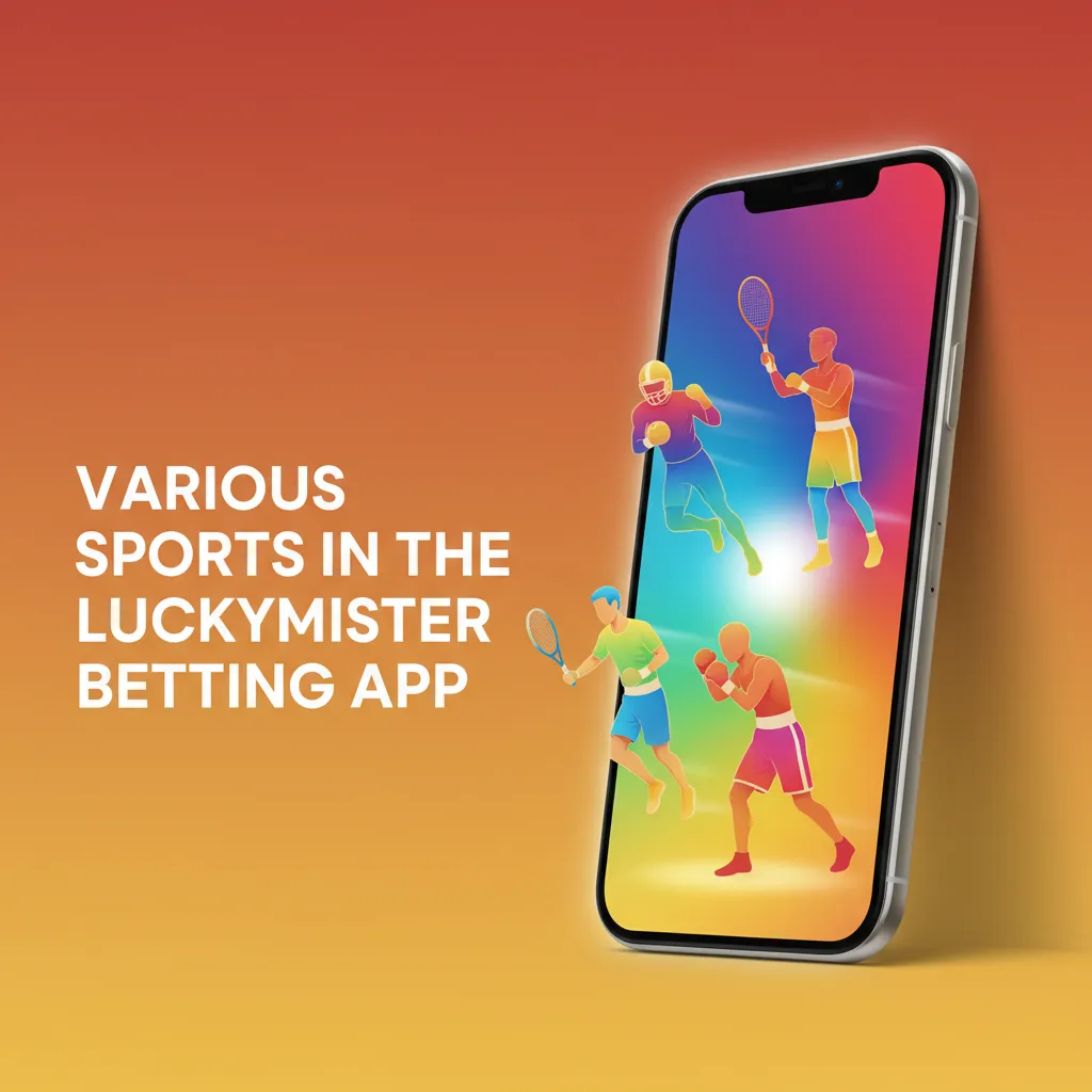 LuckyMister app with live & pre-match odds for football, tennis, racing, eSports; stats, streams, fast in-play updates.